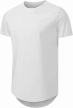 Men's 3XL-8XL Big and Tall T-Shirts Casual Stretch Short-Sleeve Shirts for Men - Image 2