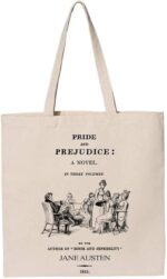 Universal Zone Literary tote bag. Handbag with book design. Book Bag. Library bag. Market bag - Image 3