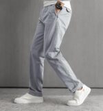 Mens Cargo Pants,Elastic Waist Sweatpants for Men Casual Long Trousers Light Jogger Pants - Image 4