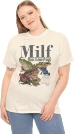 Man I Love Frogs Shirt, Vintage Meme Frog Shirt, Silly Tee, Gag Gift for Gen Z, Inappropriate Funny Gag Gift, Gen Z Meme Tee - Image 4