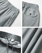 Mens Cargo Pants,Elastic Waist Sweatpants for Men Casual Long Trousers Light Jogger Pants - Image 3